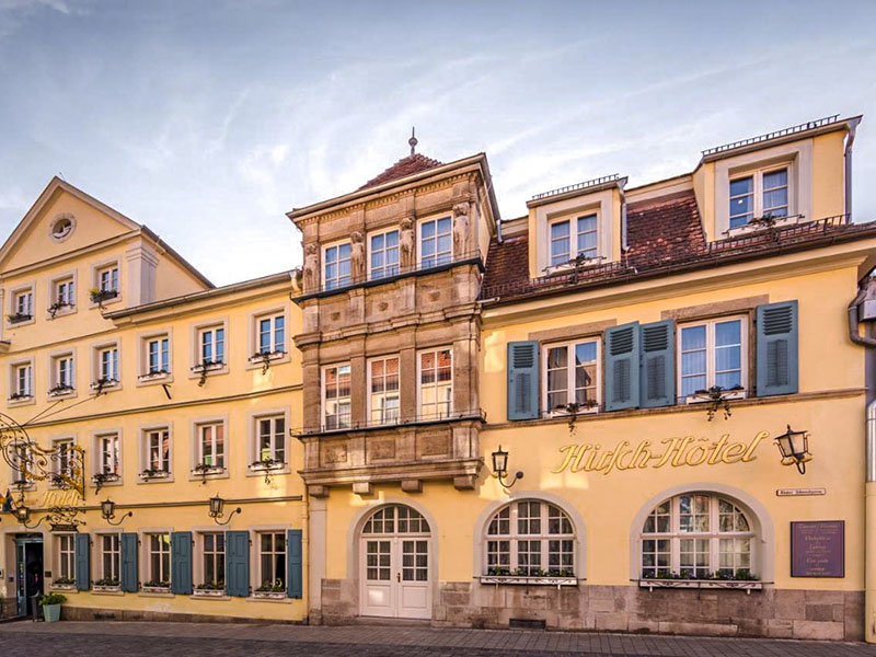 Historik Hotel Goldener Hirsch Rothenburg