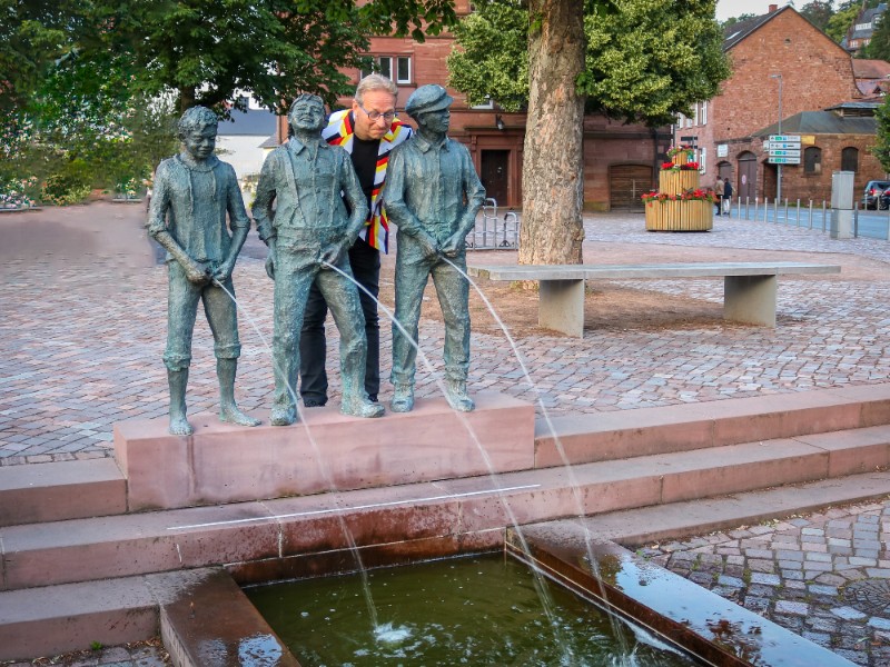 De Staffelbrunserbrunnen, Mannekes Pis van Miltenberg