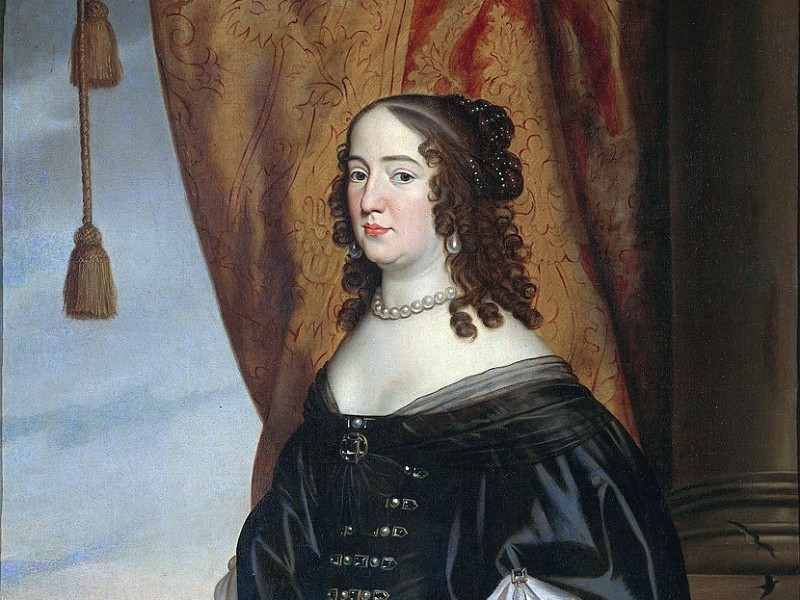 Amalia van Solms, portret dat in kasteel Braunfels hangt (Bron: Wikimedia)