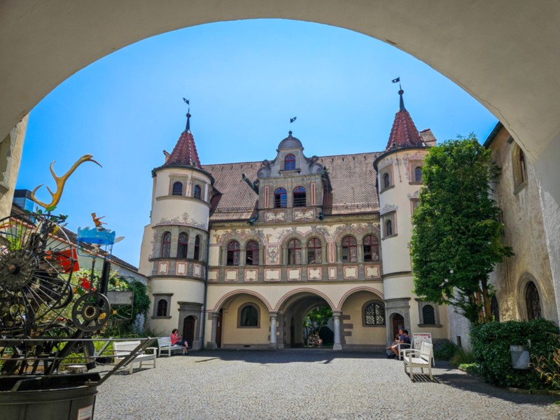 Binnenplaats van het oude raadhuis in Konstanz