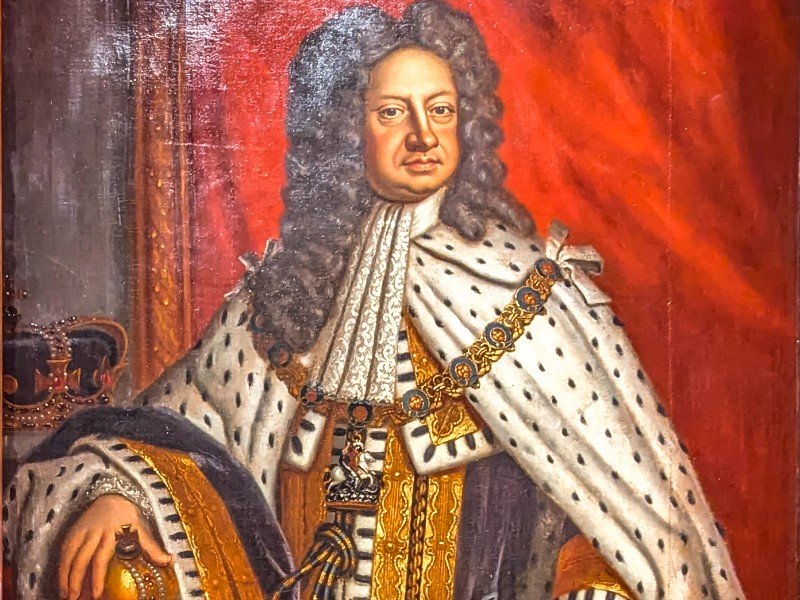 Georg Ludwig was de eerste keurvorst van Hannover die koning George I van Engeland werd