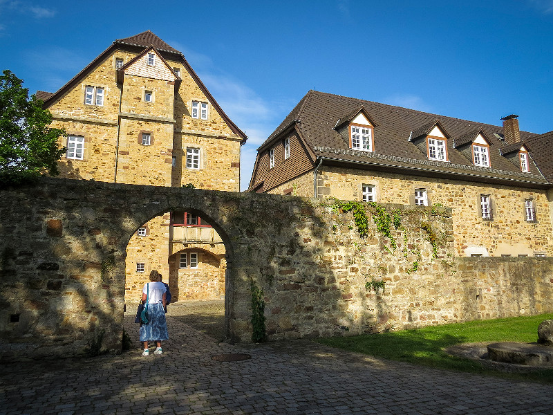 Het kasteel van Melsungen