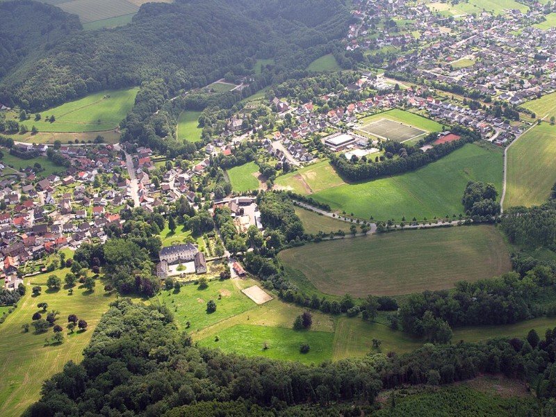 Panorama uitzicht over Brilon